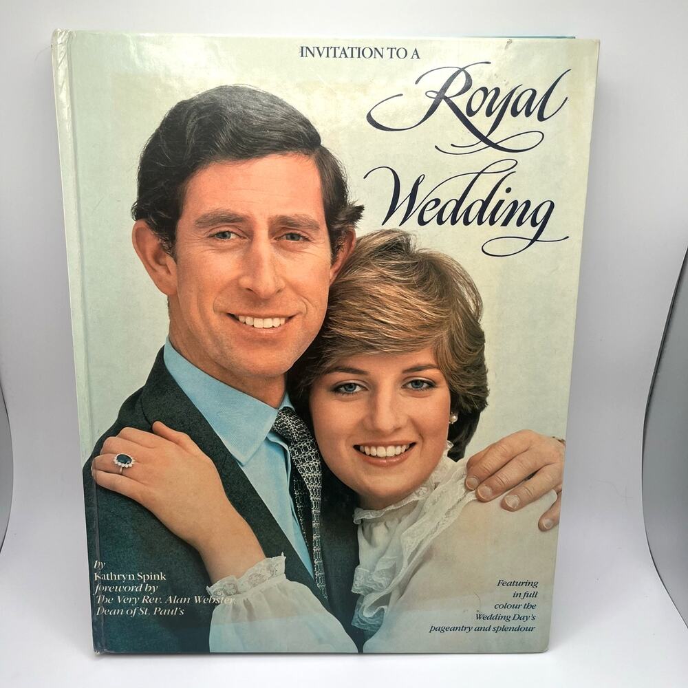 Invitation to a Royal Wedding Book Princess Diana Kathryn Spink Honeymoon King